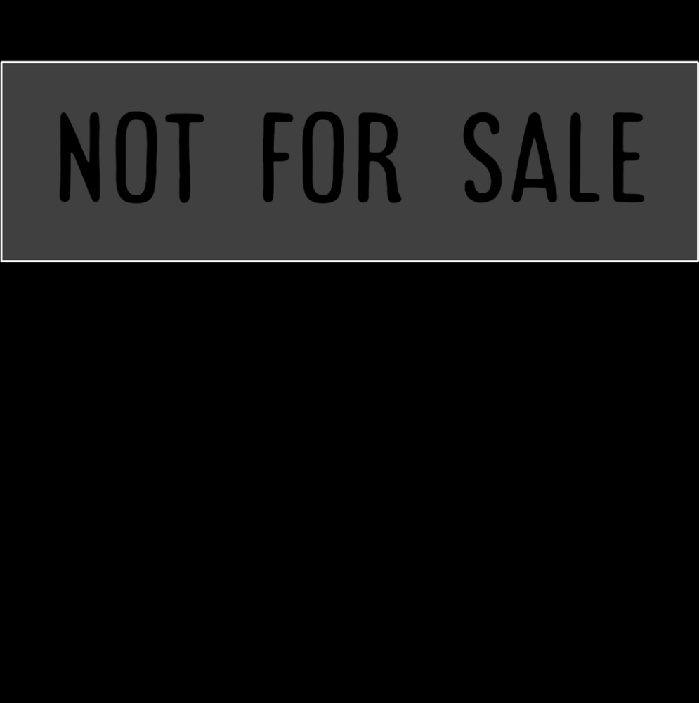 Not For Sale